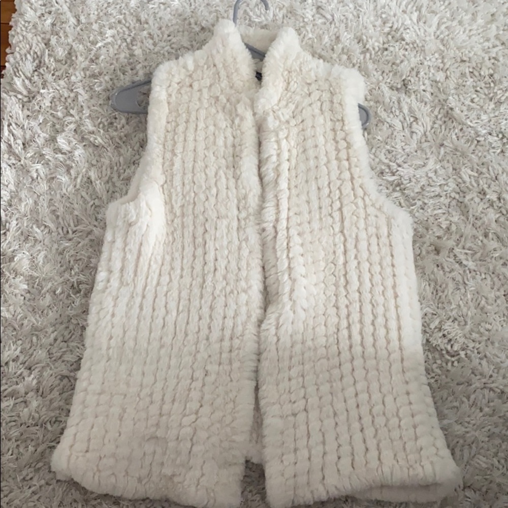 Aqua Fuzzy Vest